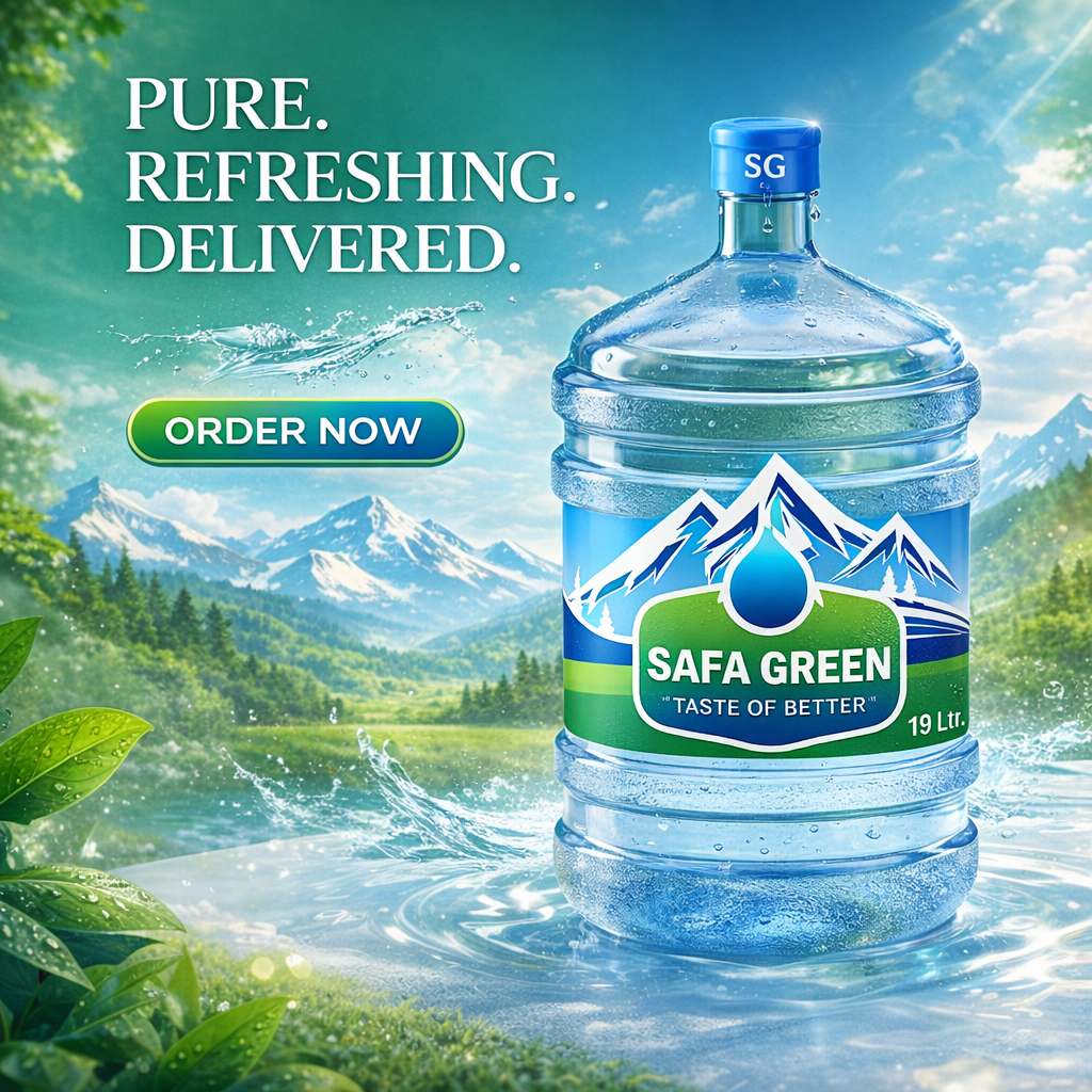 Safa Green 19L Bottle